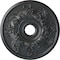 Ekena Millwork Acanthus Twist Ceiling Medallion (Canopies up to 8 3/8"), 23 5/8"OD x 4 5/8"ID x 1 7/8"P, Pewter CM23ACPES - alternate 1